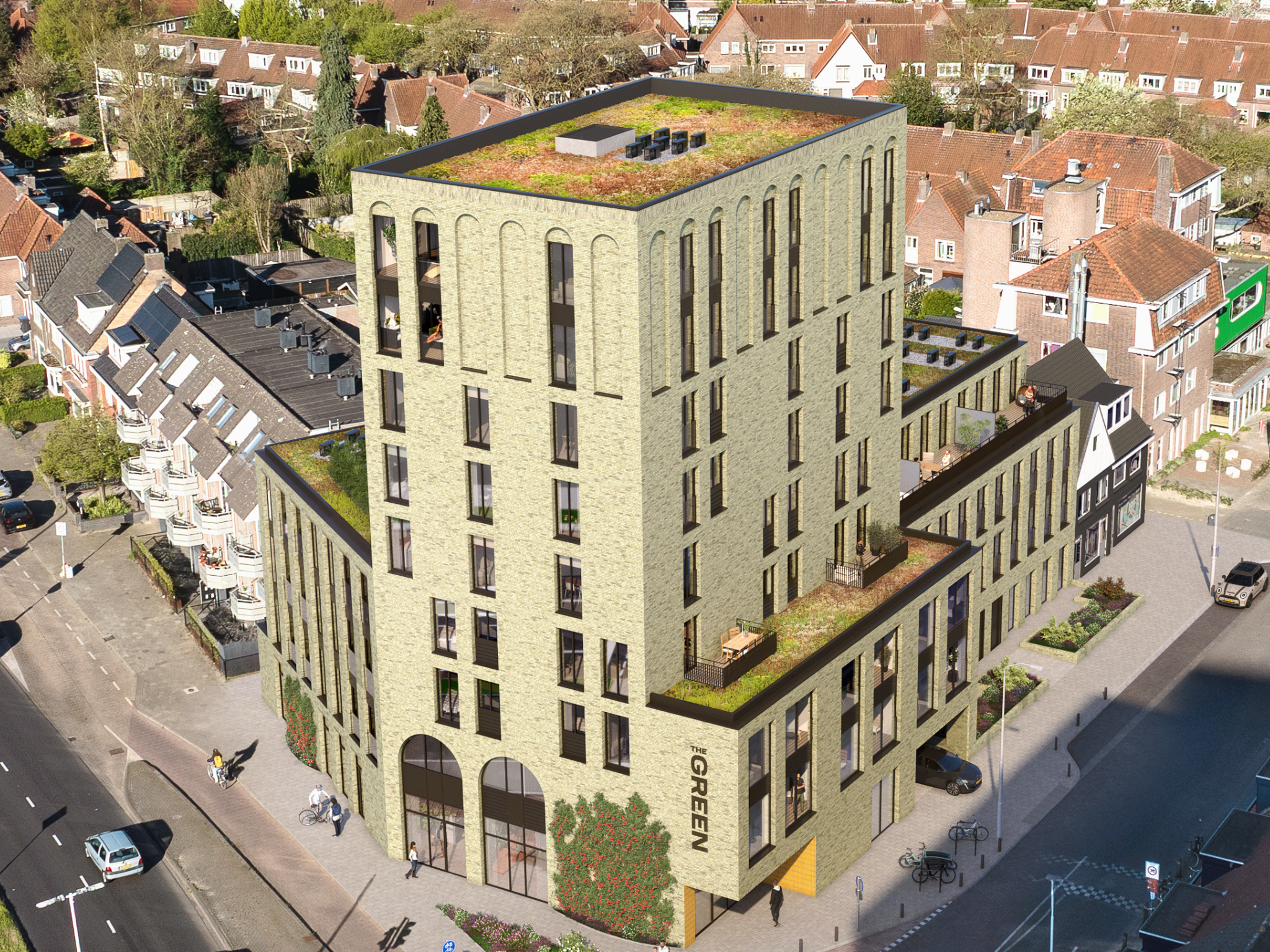 Nieuwbouw Eindhoven Thegreen 3Kamerappartement Daktuin